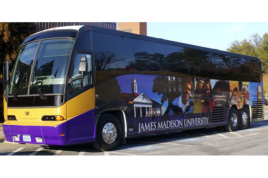 coach bus wrap graphics - Coach / Luxurious Bus Advertising