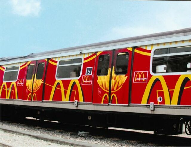 train wrap advertisement branding Platinum Alliance Limited - Train Wraps Advertising